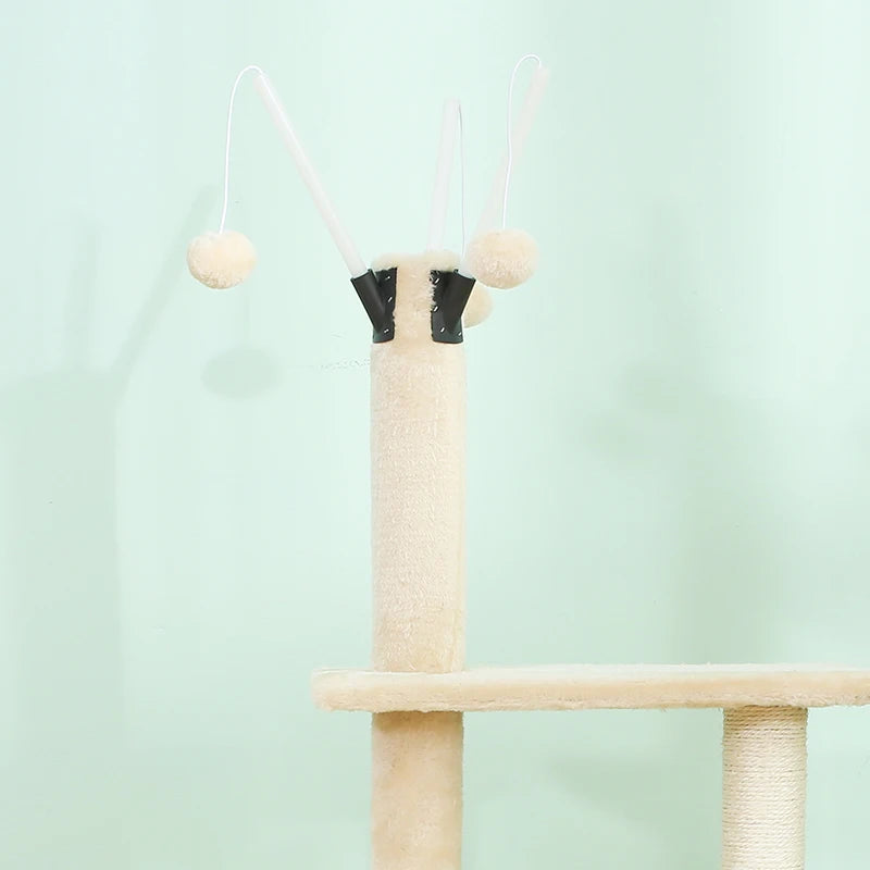 Modern Cat Tree Tower for Indoor Cats