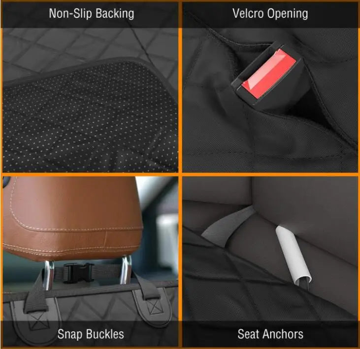 Dog Car Seat Cover for Back Seat