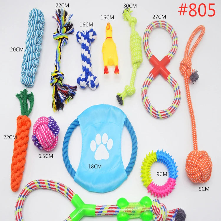 Puppy Teething Toys Set