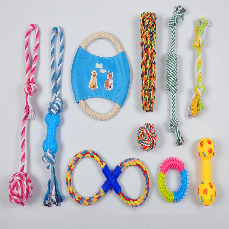 Puppy Teething Toys Set
