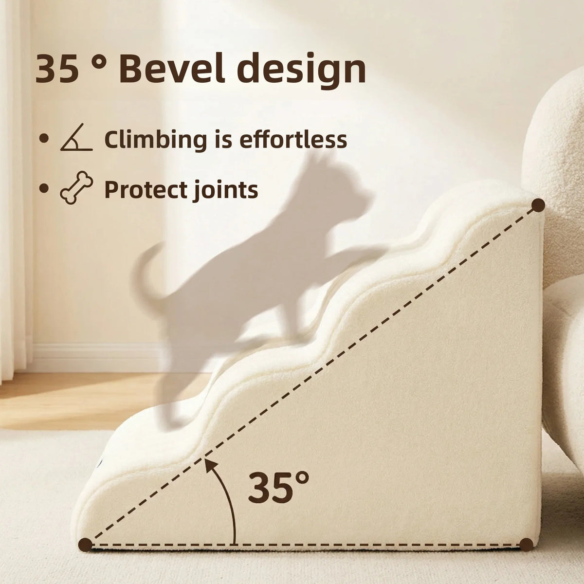 Dog Stairs for Bed & Couch