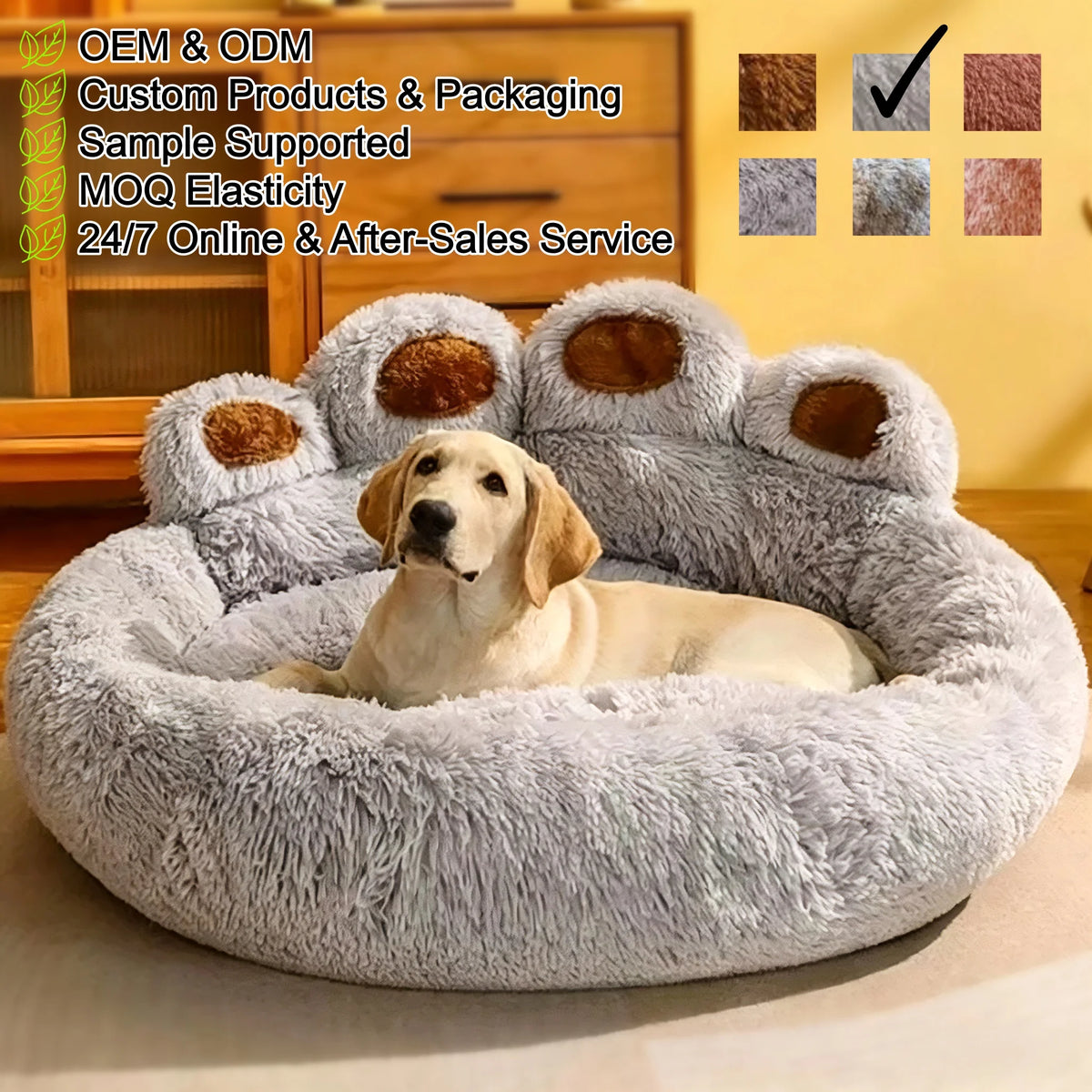 Orthopedic Dog Bed for Large Dogs