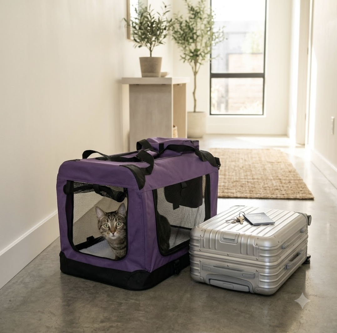 Foldable Pet Carrier & Travel Crate