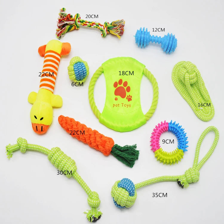 Puppy Teething Toys Set