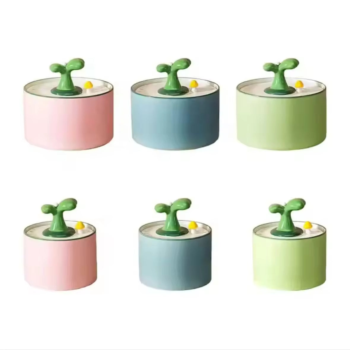 Ceramic Cat Water Fountain 1L