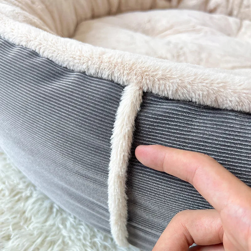 Warm Dog Bed with Heated Mat