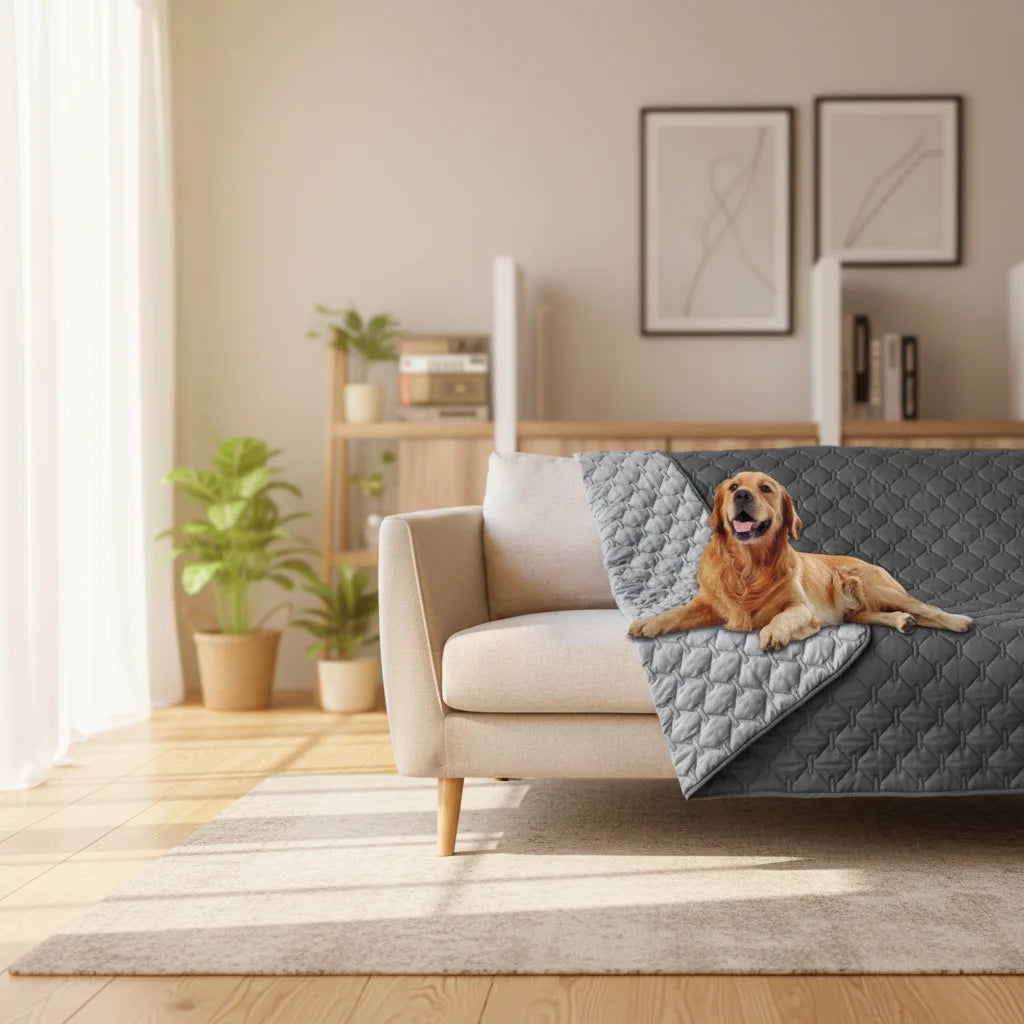 Waterproof Dog Bed Cover & Pet Blanket