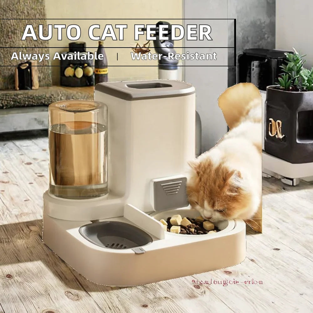 Automatic Cat Feeder & Water Dispenser