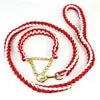 White & Red( Gold Chain)