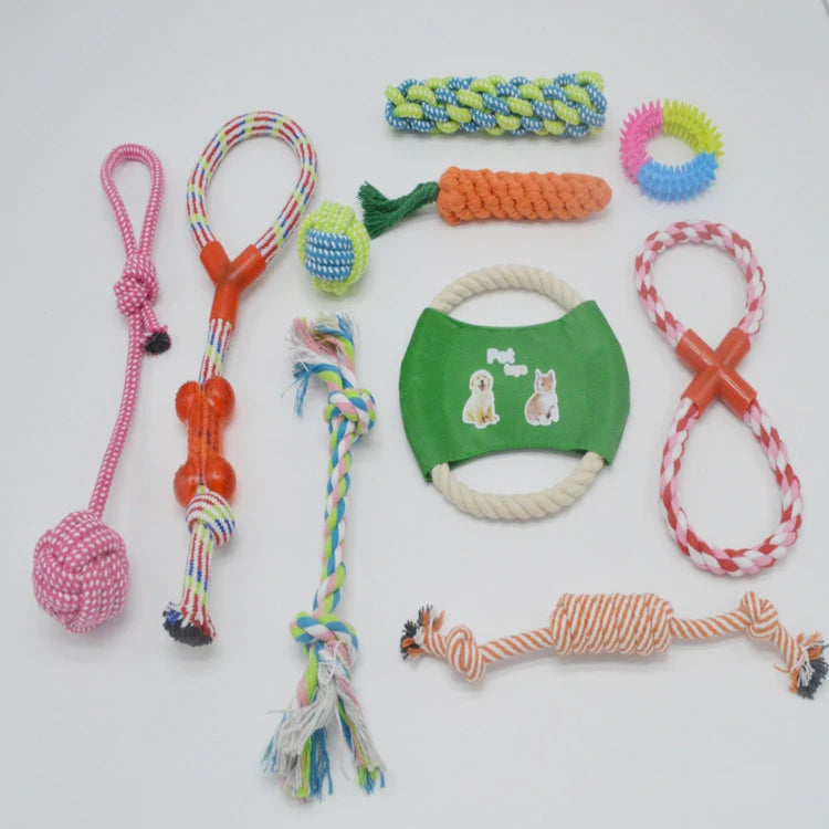 Puppy Teething Toys Set