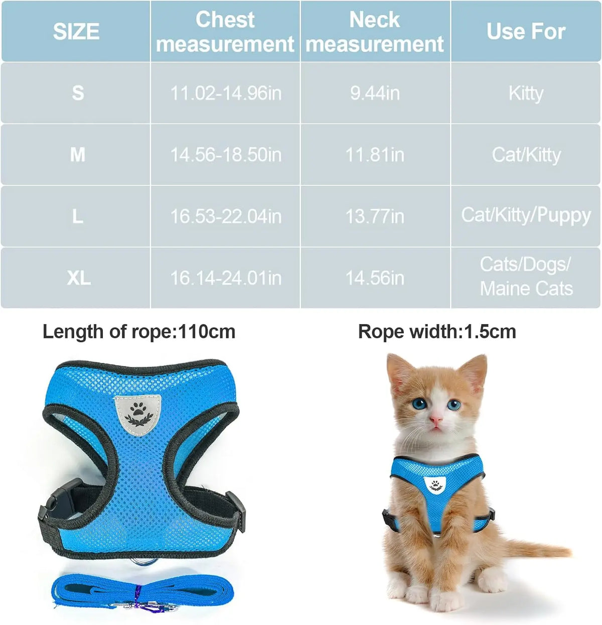 No-Pull Dog Harness with Leash Set