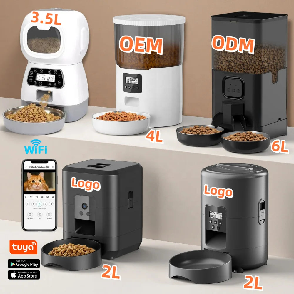 Automatic Pet Feeder with Camera
