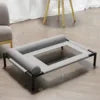 Gray Camping Bed