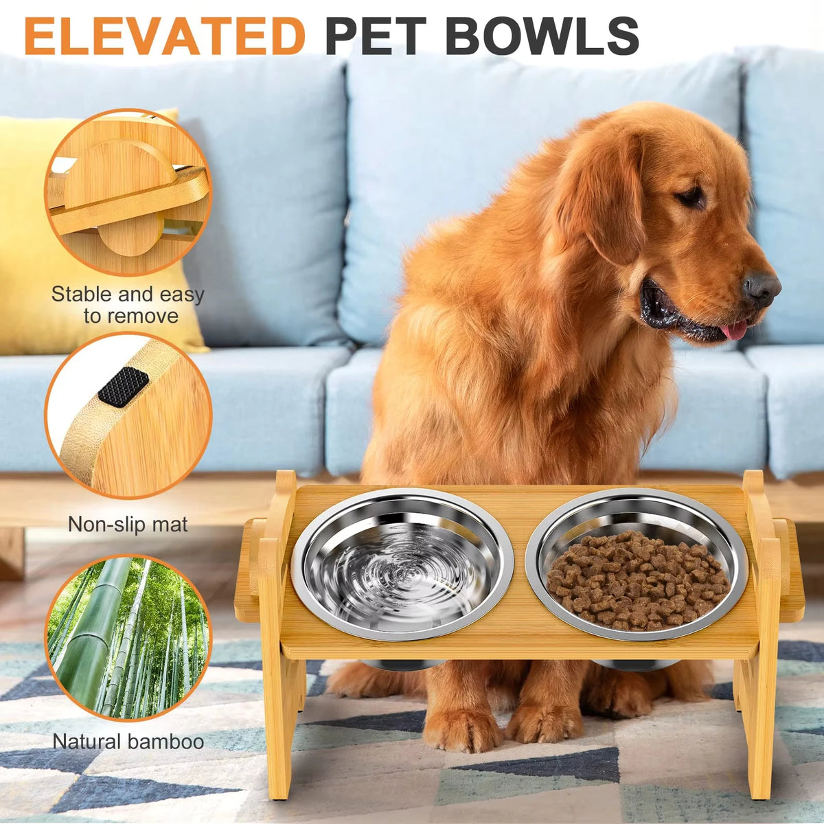 Elevated Dog Bowl Stand