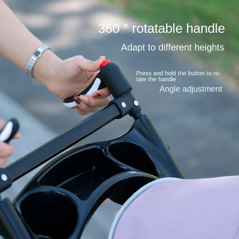 3-in-1 Pet Stroller for Dogs & Cats