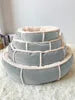 Gray blue eight piece round nest